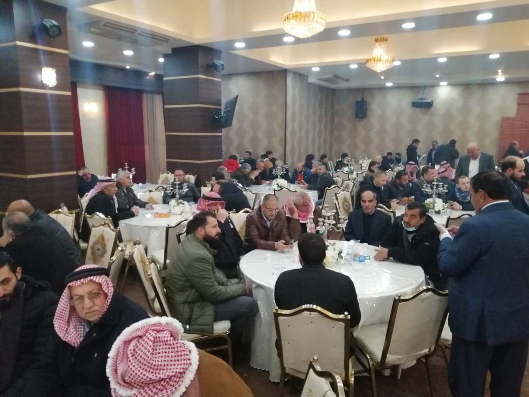 حضور جماهير غير مسبوق من مقاولي محافظة الكرك في لقاء كتلة الوفاء