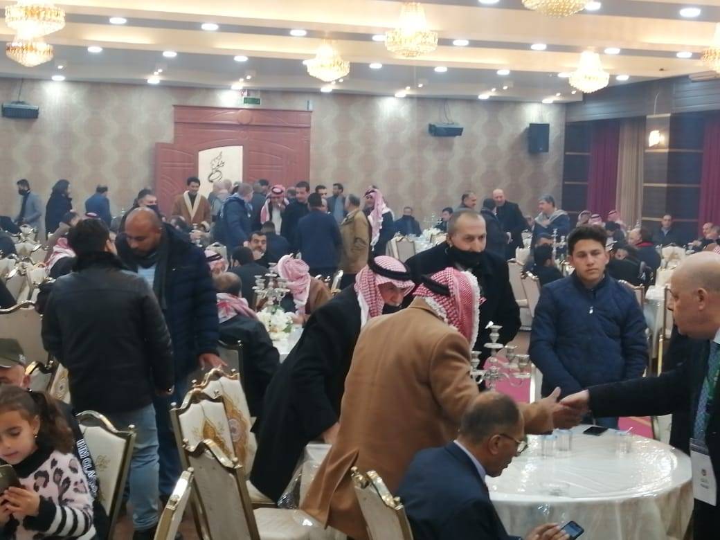 حضور جماهير غير مسبوق من مقاولي محافظة الكرك في لقاء كتلة الوفاء