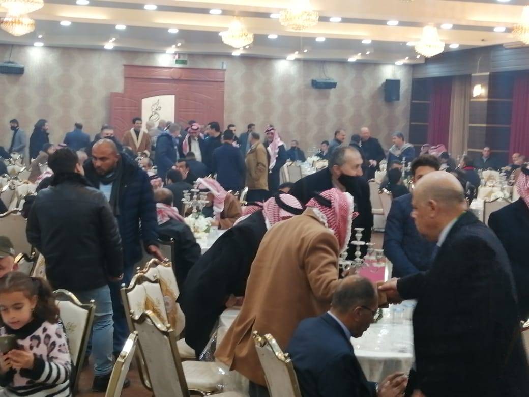 حضور جماهير غير مسبوق من مقاولي محافظة الكرك في لقاء كتلة الوفاء