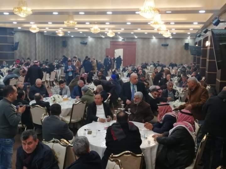 حضور جماهير غير مسبوق من مقاولي محافظة الكرك في لقاء كتلة الوفاء