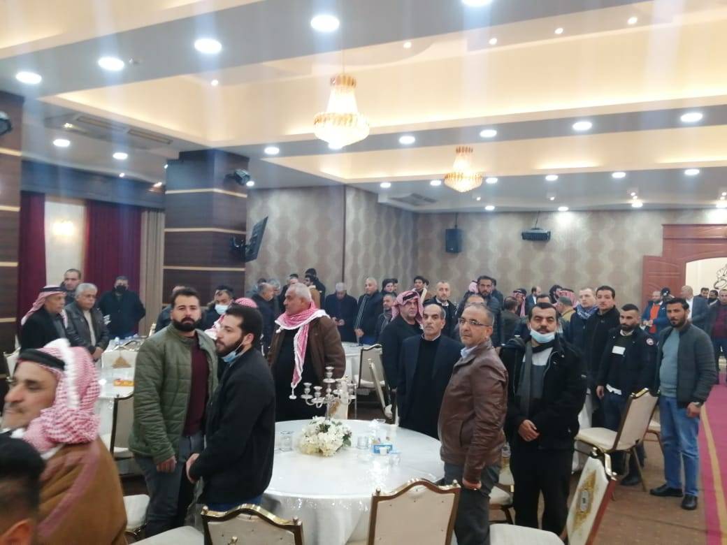 حضور جماهير غير مسبوق من مقاولي محافظة الكرك في لقاء كتلة الوفاء