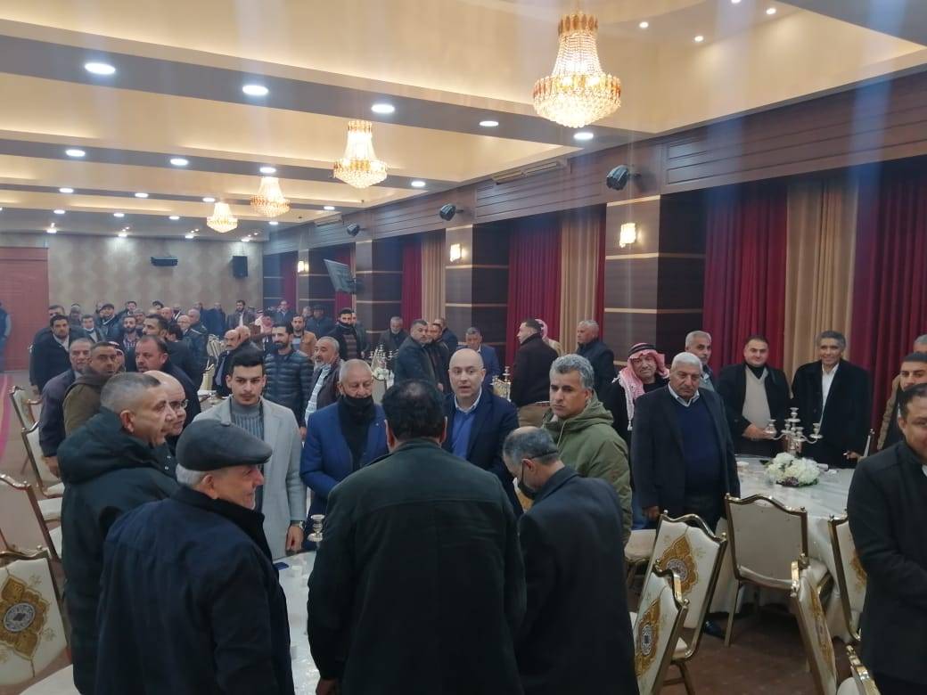 حضور جماهير غير مسبوق من مقاولي محافظة الكرك في لقاء كتلة الوفاء