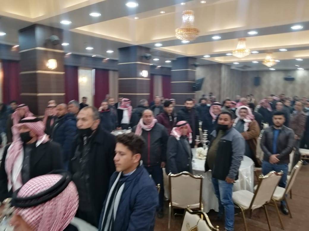 حضور جماهير غير مسبوق من مقاولي محافظة الكرك في لقاء كتلة الوفاء