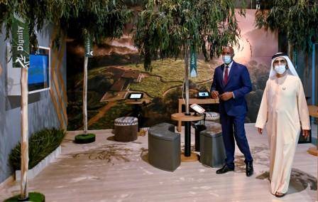 محمد بن راشد يلتقي رؤساء بوتسوانا وزيمبابوي وموريشيوس في إكسبو 2020 دبي