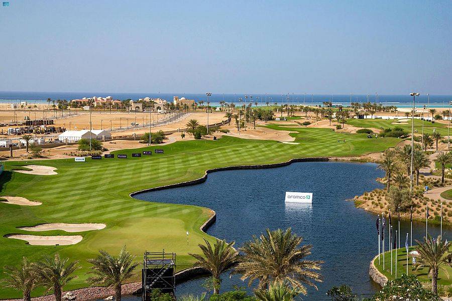 أجواء من المتعة والتحدي ببطولة أرامكو السعودية النسائية للجولف بمدينة الملك عبدالله الاقتصادية