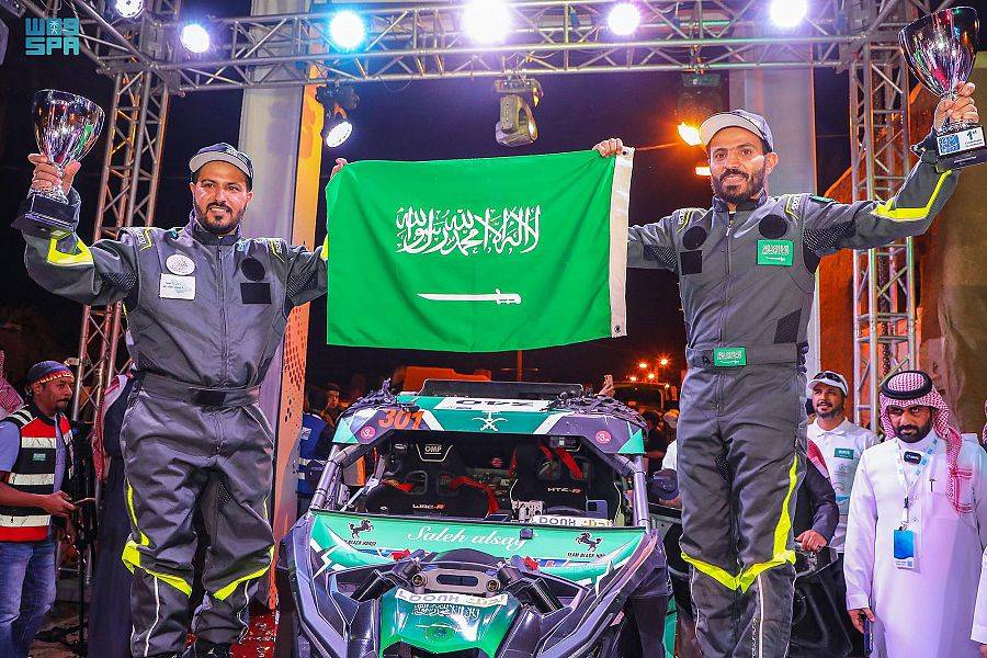 تتويج الفائزين برالي سدير 2022 بنسخته الأولى