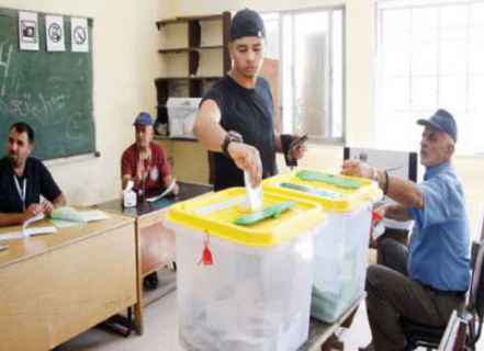 12 نسبة التصويت في قصبة الزرقاء والرصيفة