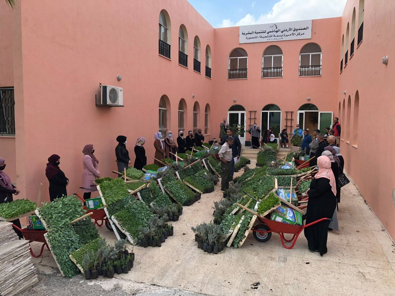 مشروع الإدارة المتكاملة وصون الموارد المائية في محمية غابات اليرموك