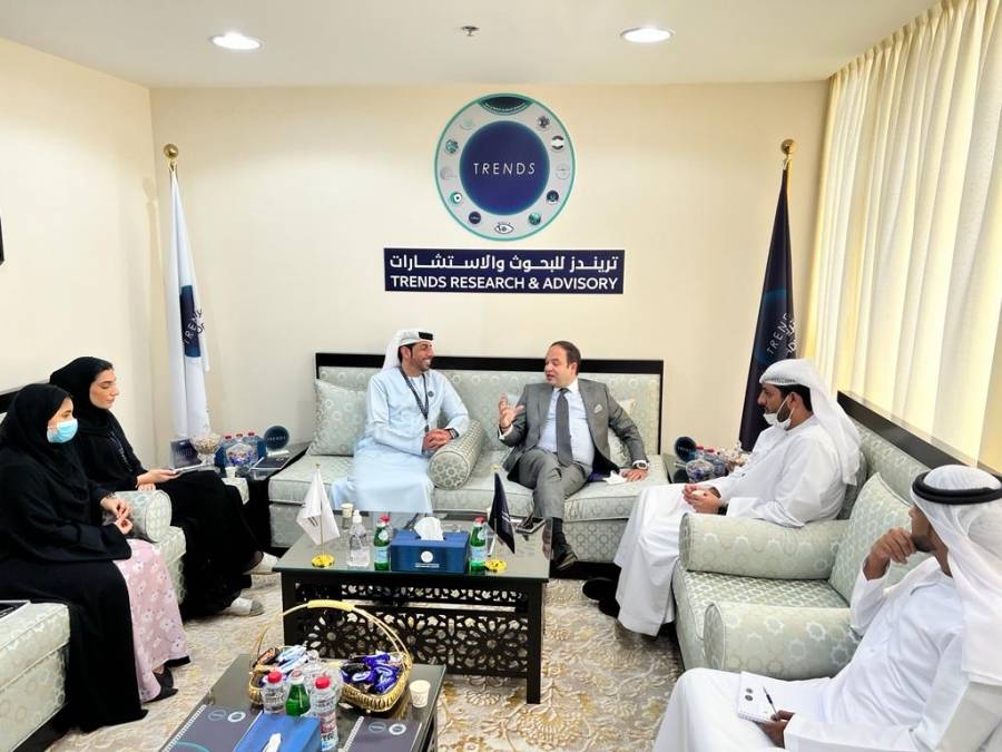 تريندز وقناة i24  الإسرائيلية يبحثان التعاون المشترك