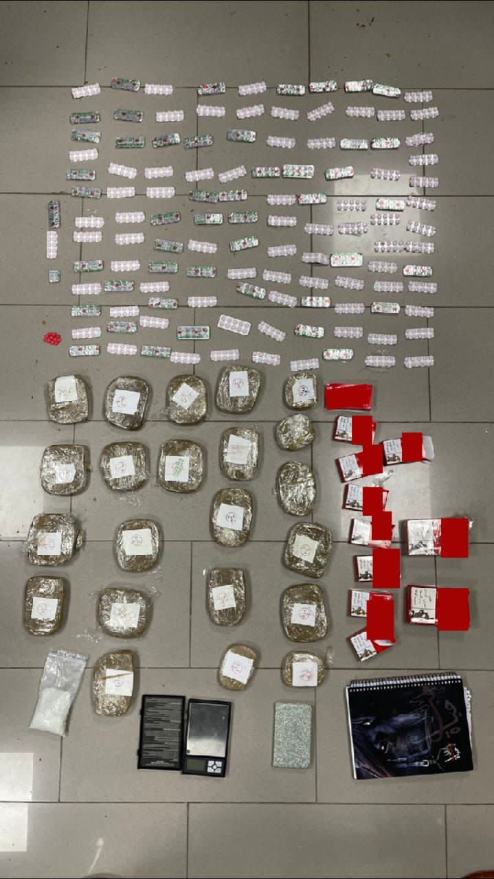 مكافحة المخدرات تتعامل مع ثلاث قضايا نوعية للاتجار وترويج المواد المخدرة