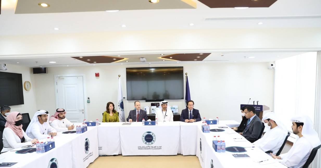 بحضور سفير الأوروجواي تريندز ومركز دراسة الاقتصاد والشؤون الاجتماعية بالأوروجواي يبحثان آفاق التعاون البحثي