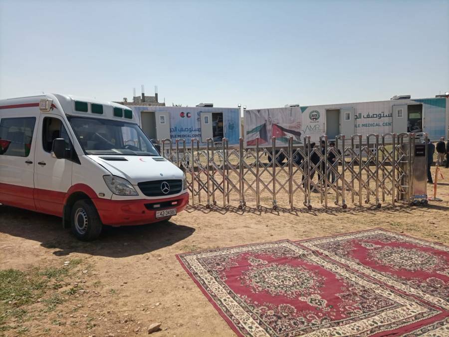 الإغاثة الطبية العربية تطلق المستوصف الجوال