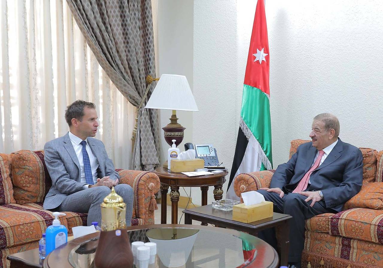 الدغمي يلتقي السفير القطري والبلجيكي والهنغاري  