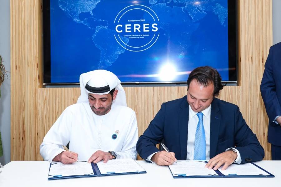 تريندز ومركز دراسة الاقتصاد والشؤون الاجتماعية في الأوروجواي يوقعان اتفاقية تعاون بحثي مشترك