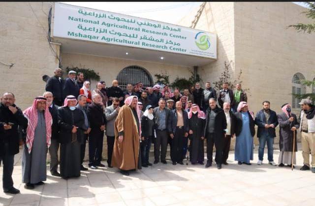 ورشة عمل في مركز المشقر للبحوث الزراعية حول  واقع زراعة الحبوب في مادبا  