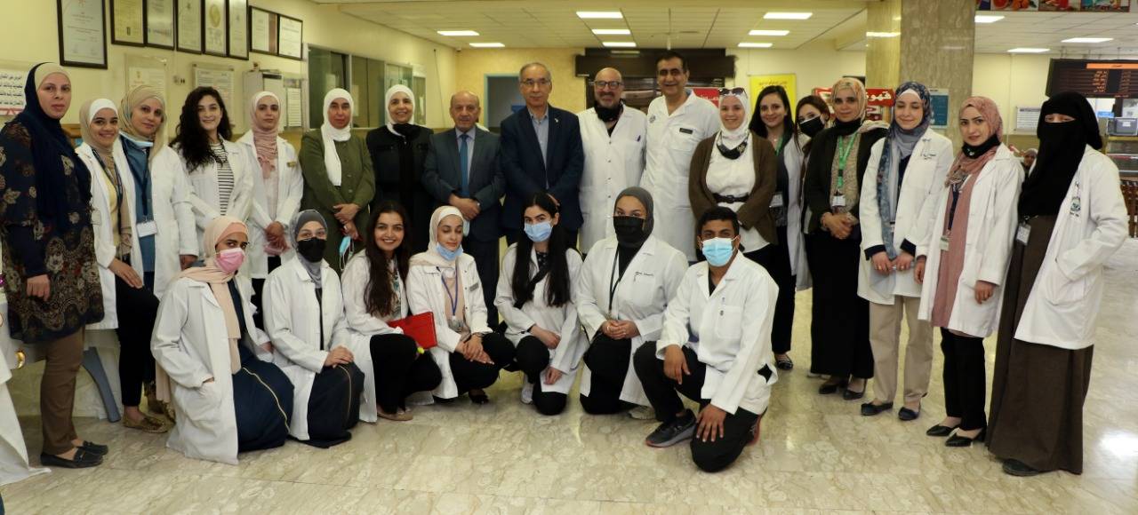 حملة توعويّة حول استخدام الأدوية خلال شهر رمضان المبارك في مستشفى الجامعة الأردنية 