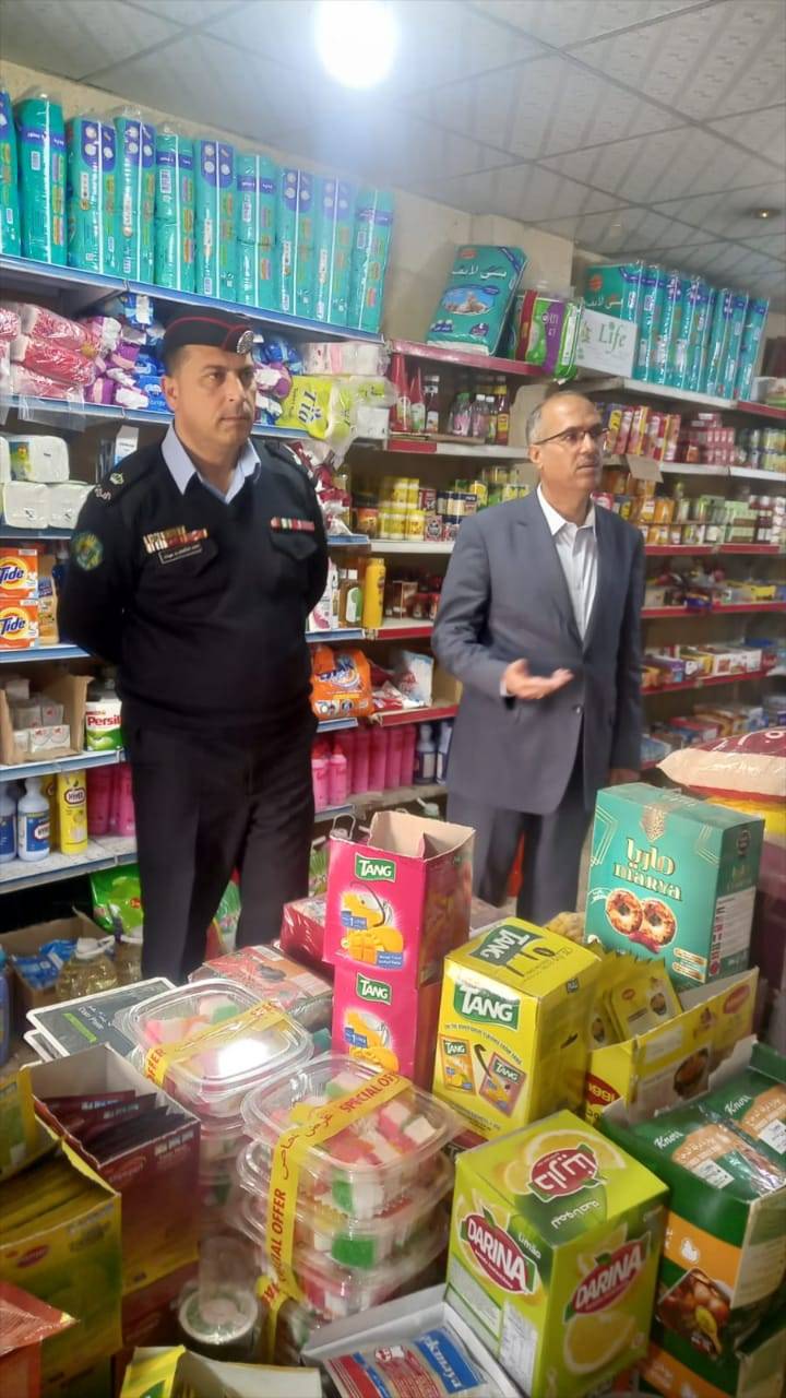 جوله تفقديه بقضاء رحاب على الوسط التجاري