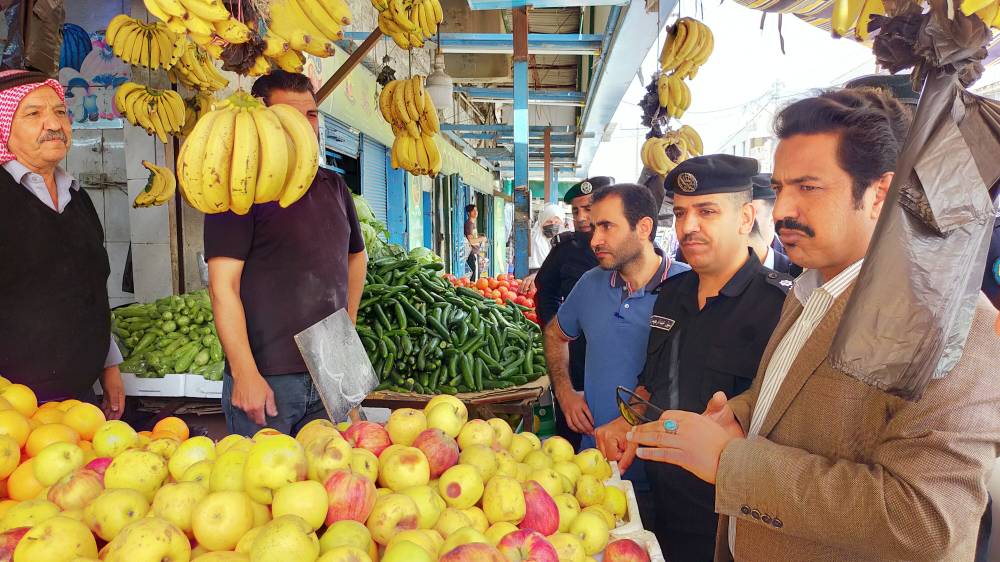 متصرف لواء الكورة يتابع أسعار الخضروات والسلع الغذائية في دير ابي سعيد..