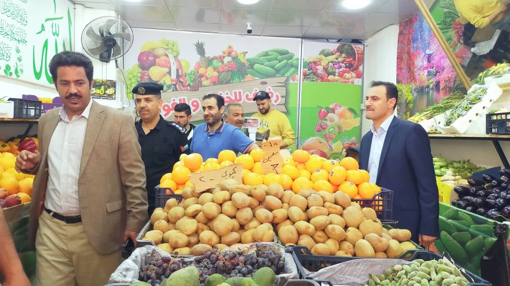 متصرف لواء الكورة يتابع أسعار الخضروات والسلع الغذائية في دير ابي سعيد..