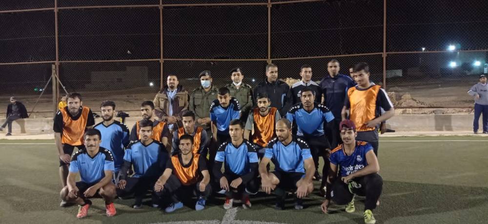 انطلاق بطولة الشباب الرمضانية لكرة القدم  في مديرية شباب المفرق 