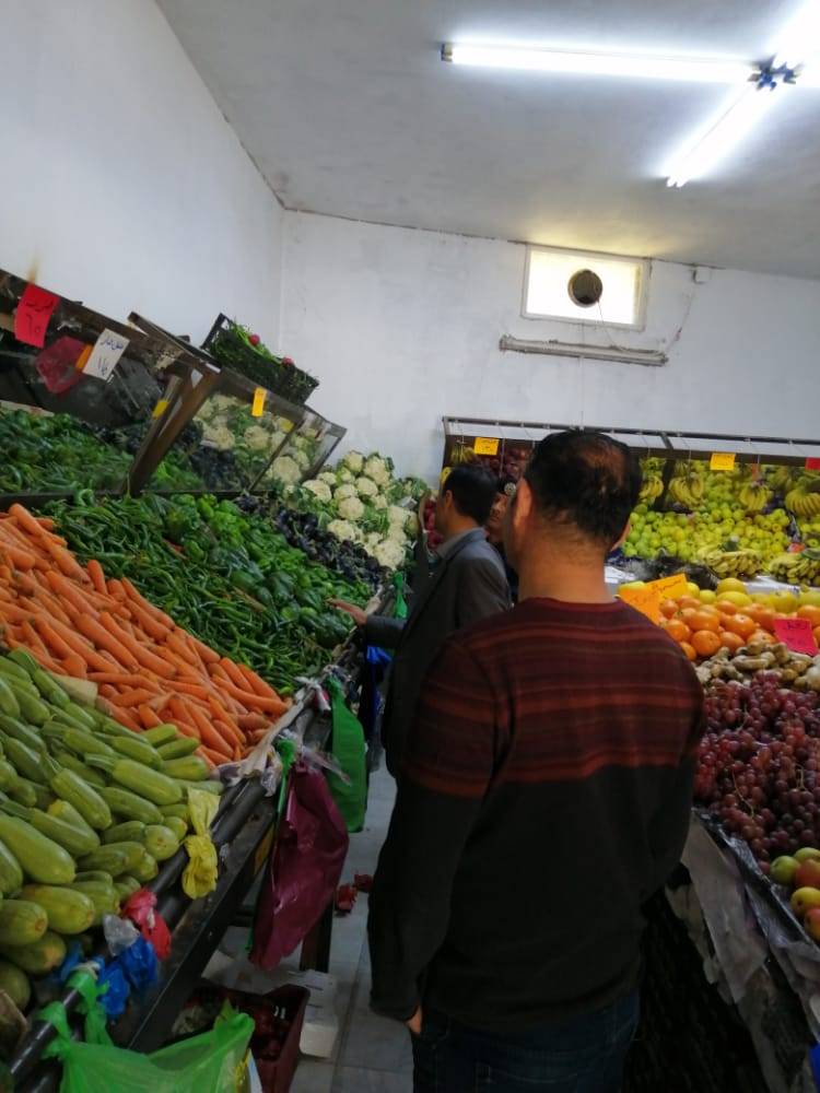 السعايده :جولات تفتيشيه مكثفه على الأسواق التجارية في لواء الكورة صور