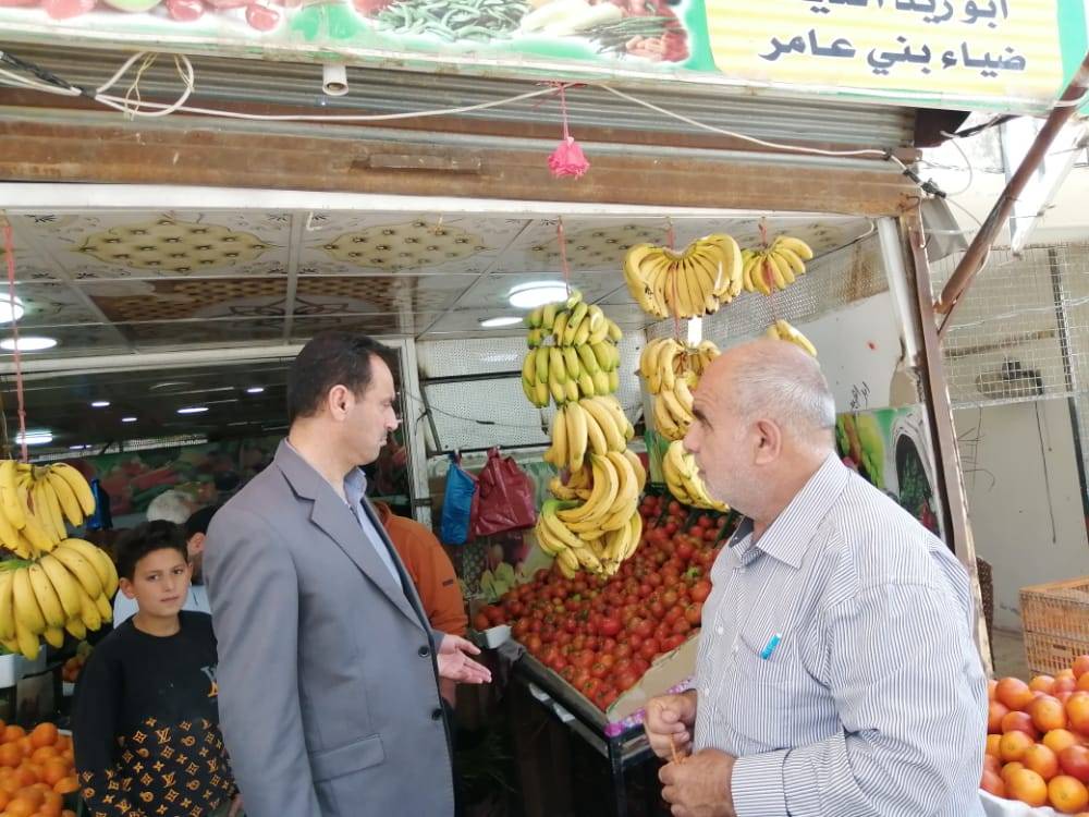 السعايده :جولات تفتيشيه مكثفه على الأسواق التجارية في لواء الكورة صور