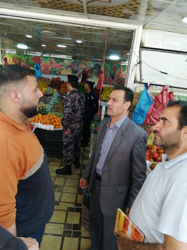 السعايده :جولات تفتيشيه مكثفه على الأسواق التجارية في لواء الكورة صور