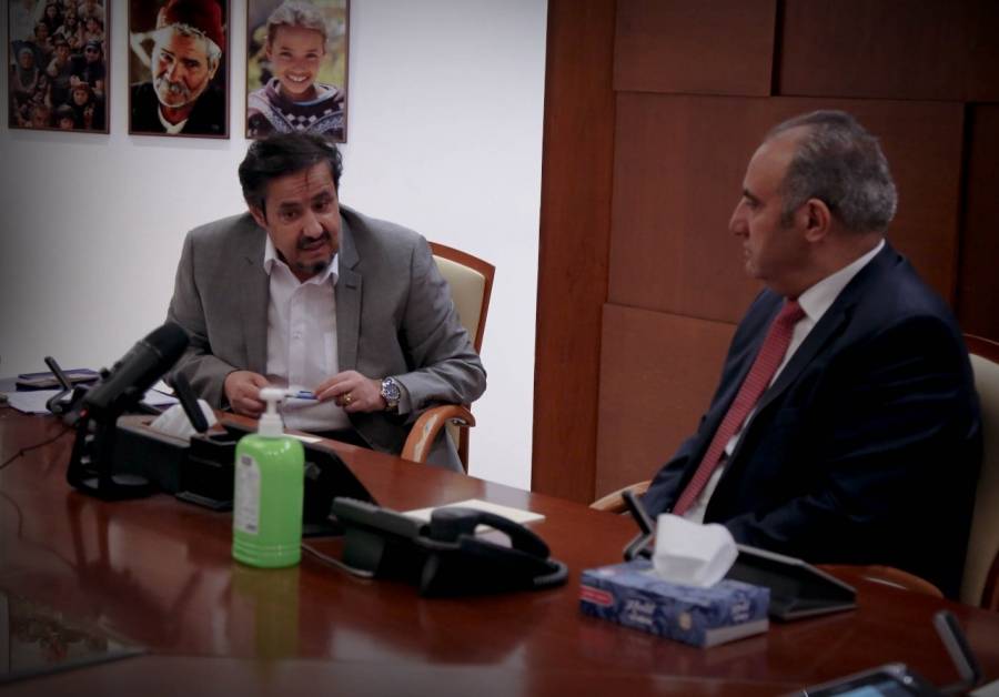 أمين عمان الكبرى يستقبل نقيب ومجلس نقابة المقاولين