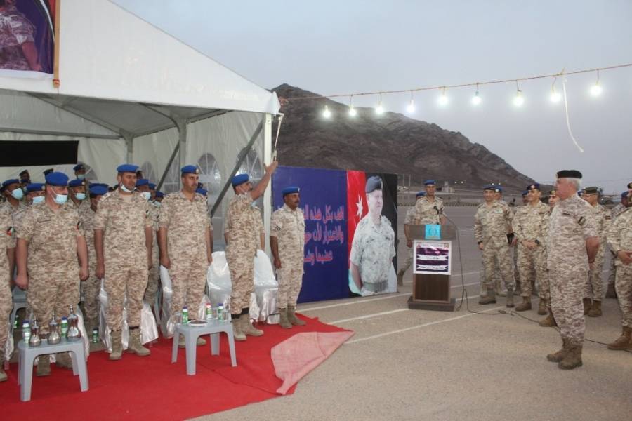 اللواء الركن الحنيطي يؤكد حرص القوات المسلحة على تحقيق الأمن الغذائي