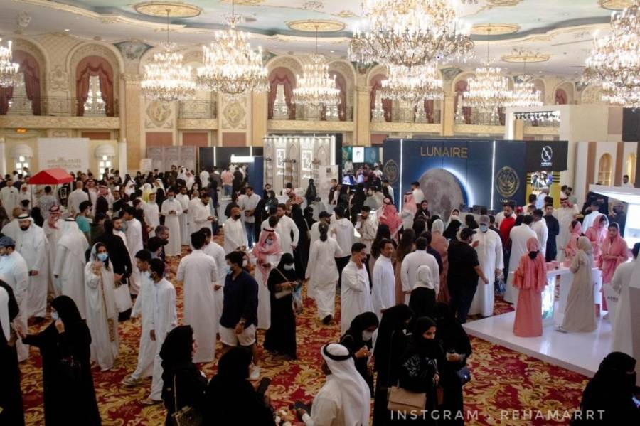 افتتاح معرض لمسة ملكه للعطور والجمال ٢٠٢٢ بقاعة ليلتي بجدة