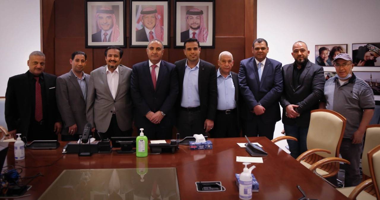 أمين عمان الكبرى يستقبل نقيب ومجلس نقابة المقاولين  