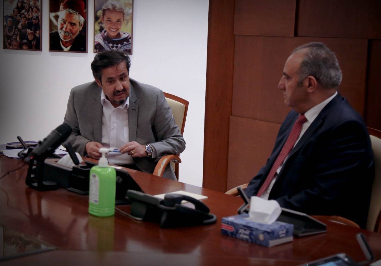 أمين عمان الكبرى يستقبل نقيب ومجلس نقابة المقاولين  