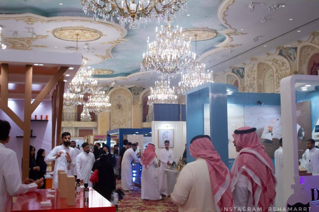 افتتاح معرض لمسة ملكه للعطور والجمال ٢٠٢٢ بقاعة ليلتي بجدة 