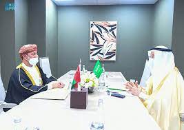 المهندس الفالح يلتقي بمعالي رئيس جهاز الاستثمار العُماني