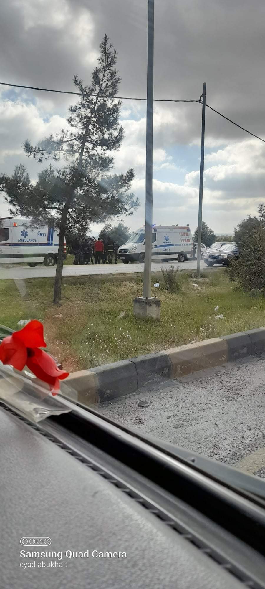 41 إصابة إثر حادث تصادم بين حافلة ركاب وشاحنة قرب جسر النعيمة باربد 