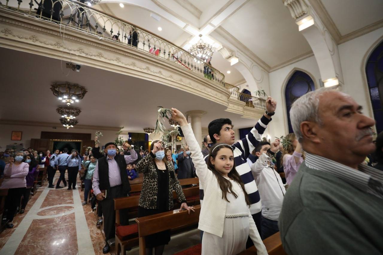 مسيحيو الأردن يحتفلون بأحد الشعانين