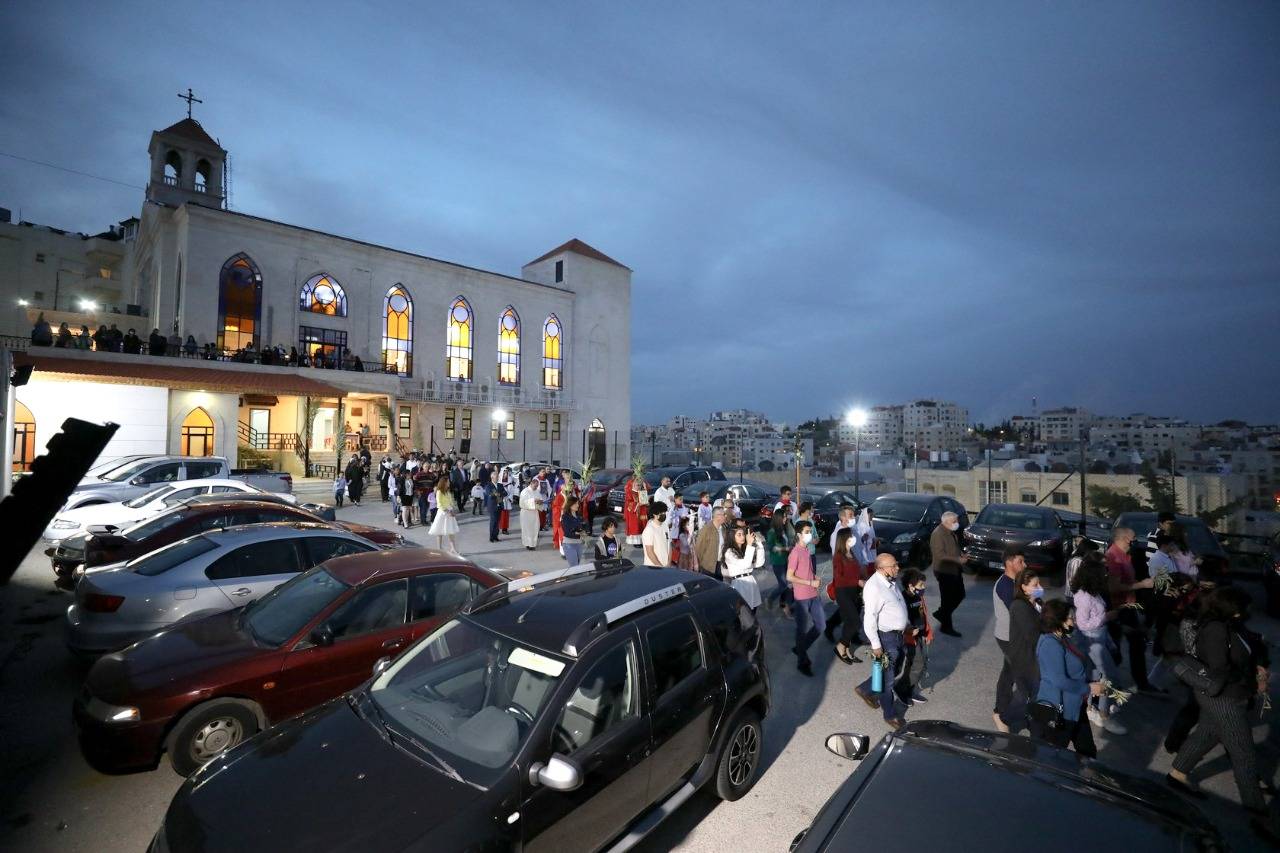 مسيحيو الأردن يحتفلون بأحد الشعانين