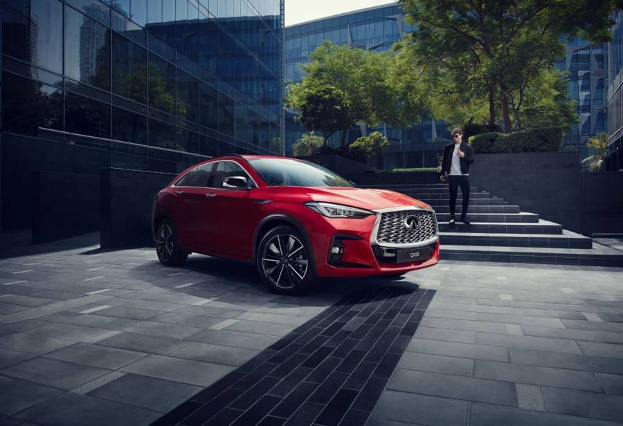 رفاهيتك تتحقق مع إنفينيتي QX55 الجديدة كلياً