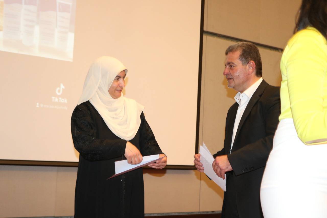 مؤسسة آفاق الحياة لمستحضرات التجميل تقيم افطارا رمضانيا وحفل تخريج لدورة العناية بالبشرة  