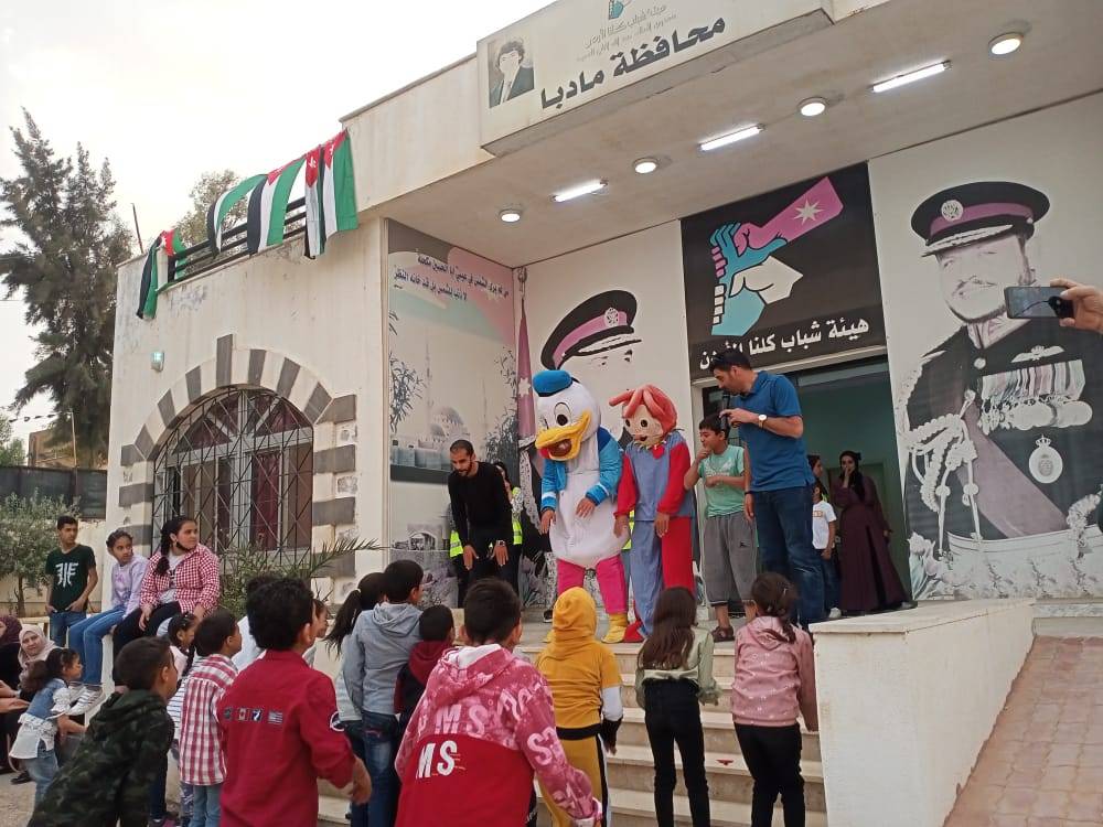 هيئة شباب كلنا الأردن في محافظة مأدبا تنظم إفطارا رمضانيا،