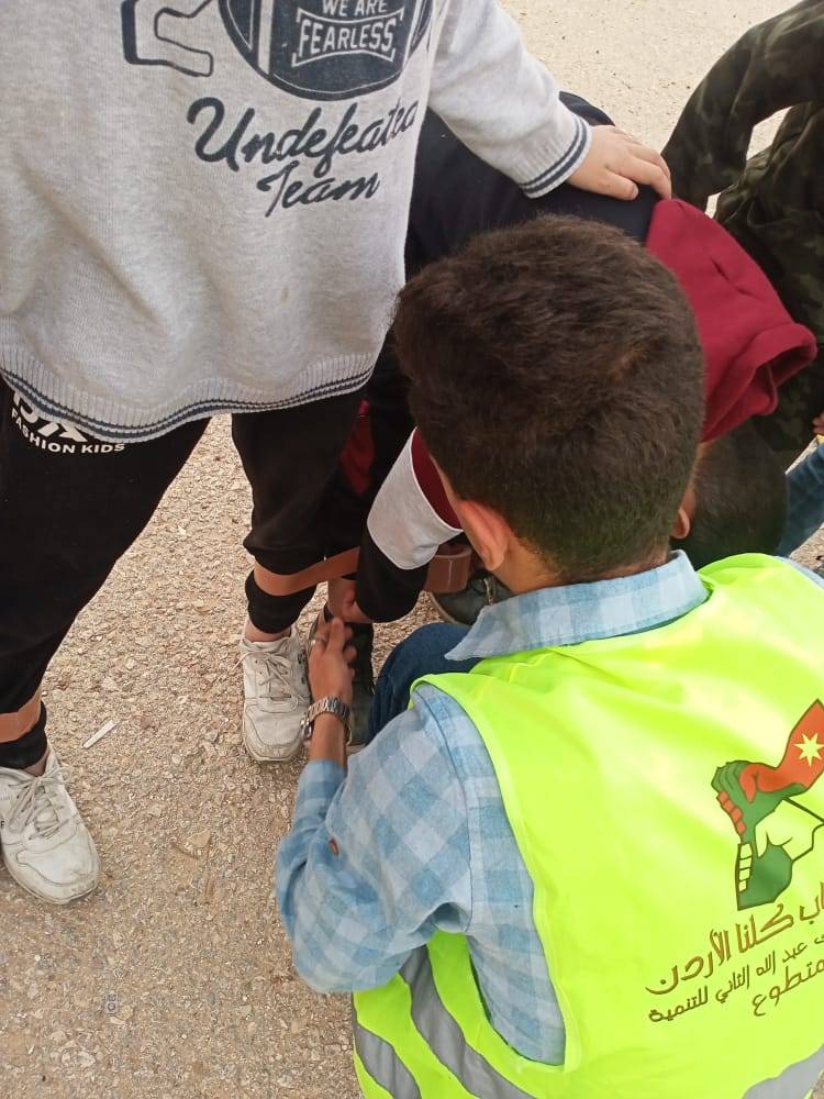 هيئة شباب كلنا الأردن في محافظة مأدبا تنظم إفطارا رمضانيا،