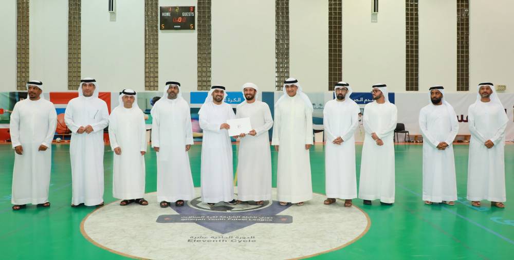 ختام مميز لبطولة ناشئة خورفكان الرمضانية لكرة قدم الصالات