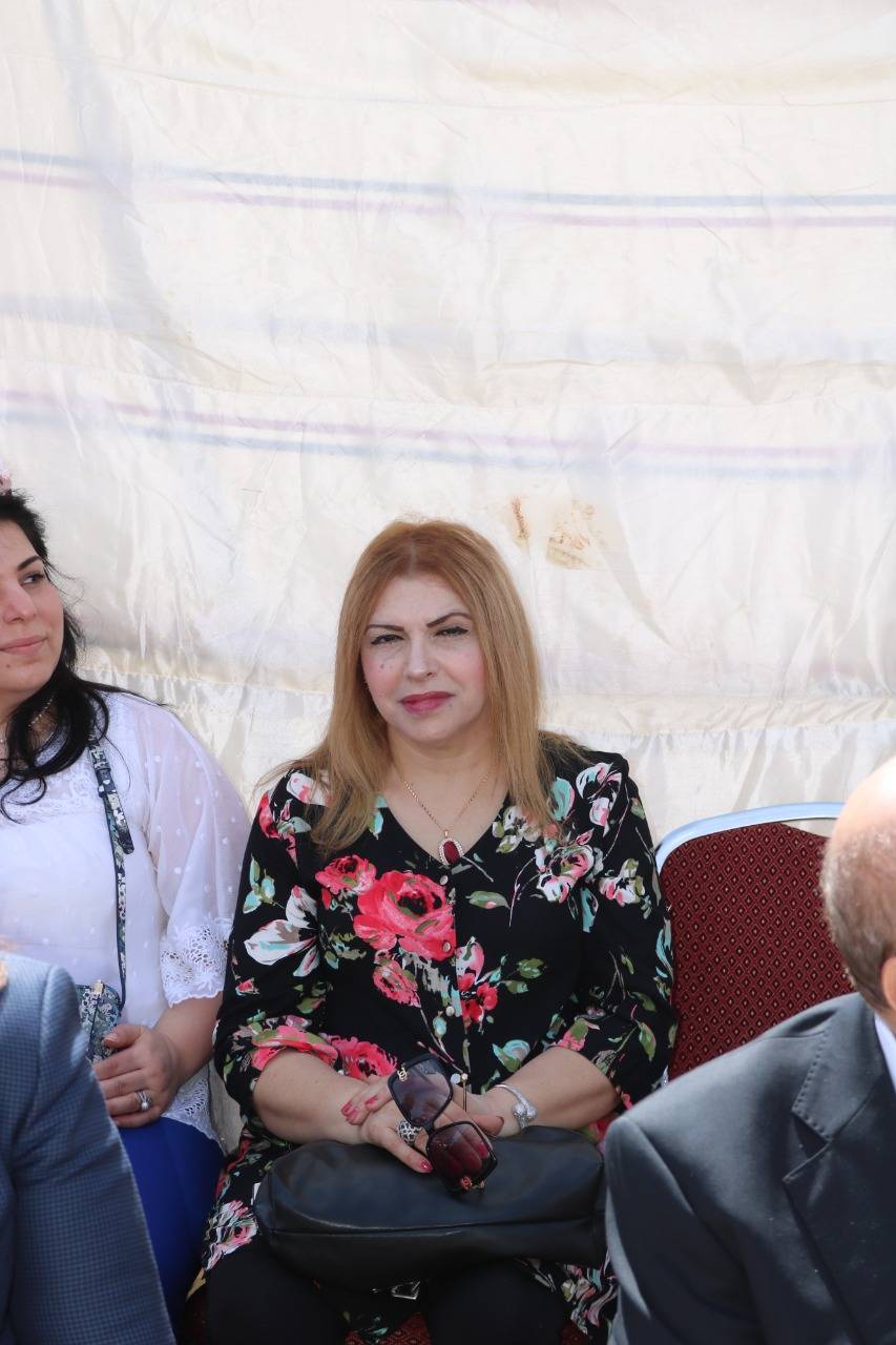 امين عمان والسفير العراقي يزيحان الستار عن مجسم السوسنة على الدوار السادس   