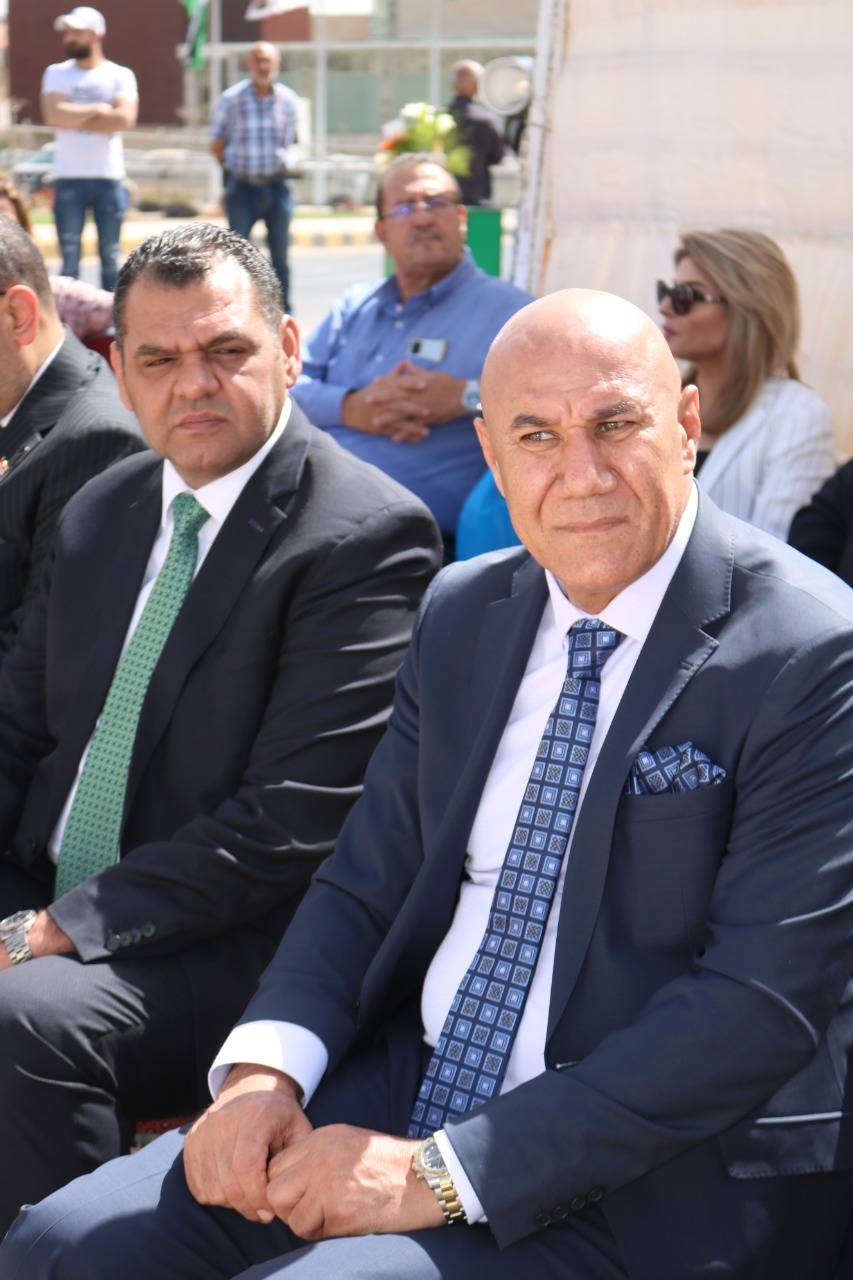 امين عمان والسفير العراقي يزيحان الستار عن مجسم السوسنة على الدوار السادس   