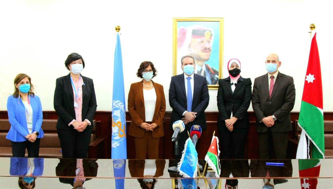 وزير الصحة يوقع خطة الدعم القُطري مع منظمة الصحة العالمية