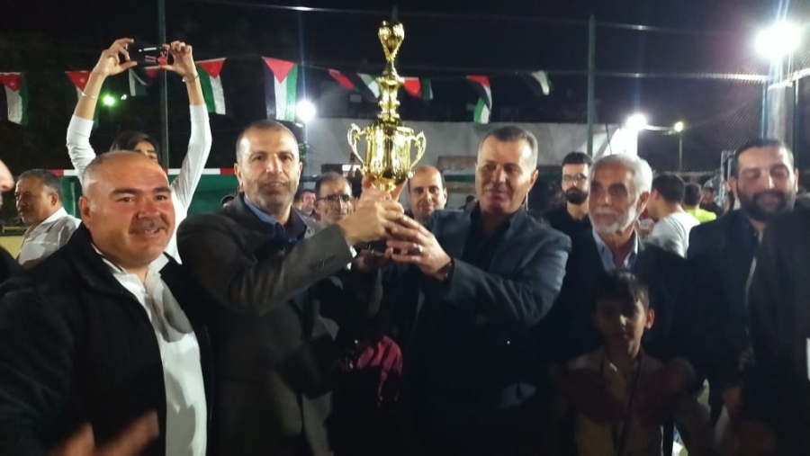 فريق الاشرفيه يفوز بكأس البطولة الرمضانيه في لواء الكورة