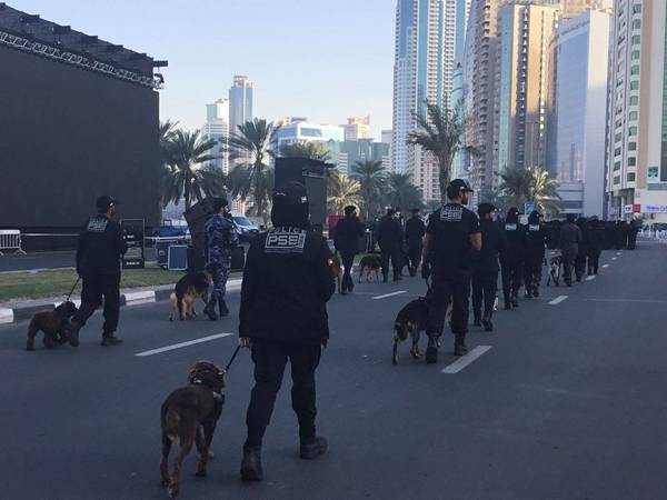 K9  في شرطة دبي تنفذ 2830 مهمة خلال 2021
