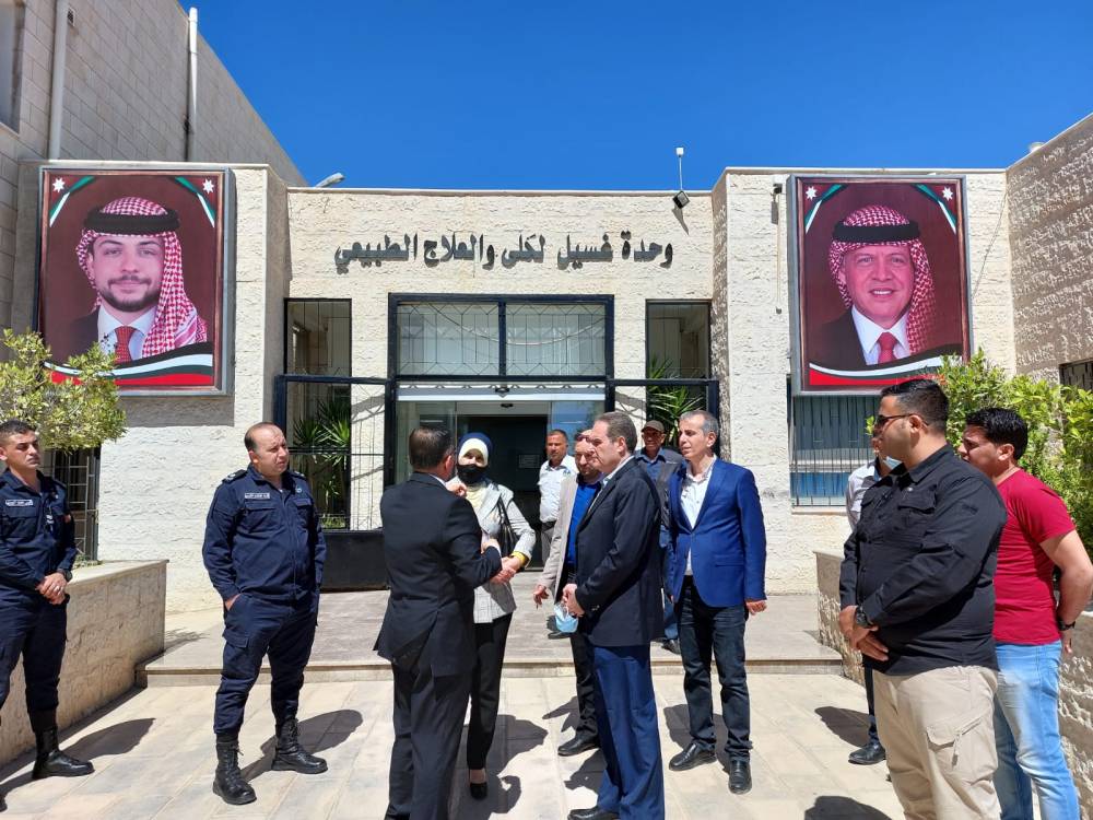  وزير الصحة يزور مستشفى معان ومستشفى الكرك الحكوميان