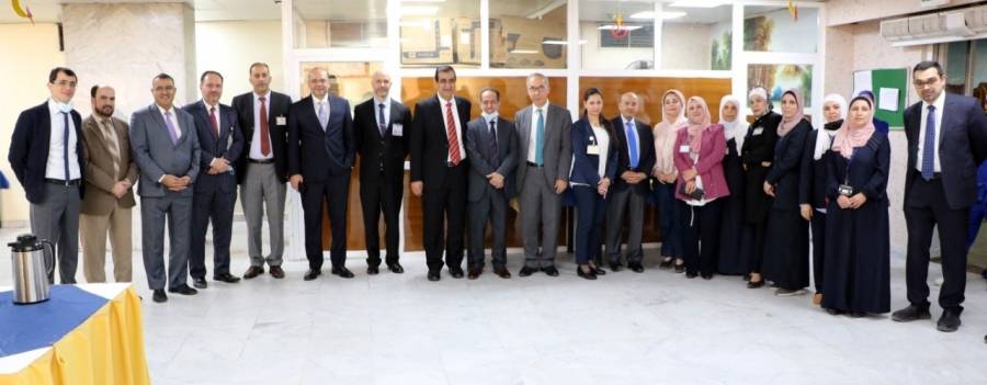 (1448) حالة مرضية راجعت طوارئ مستشفى الجامعة الأردنية وأسرة المستشفى تتبادل التهاني بعيد الفطر