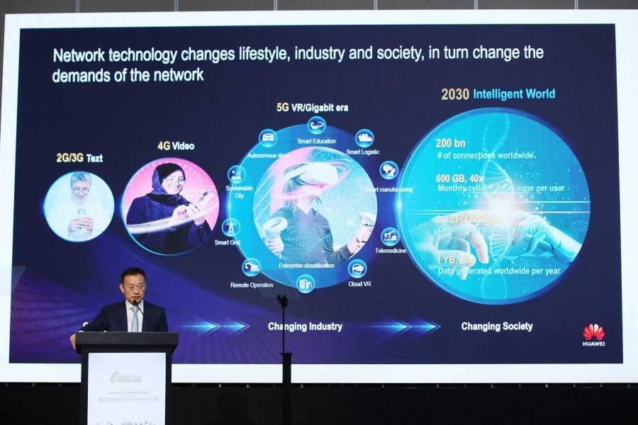 هواوي تؤكد على أهمية تعزيز مكاسب الجيل الخامس لدفع عجلة الرقمنة والاستدامة وبناء الاقتصادات الرقمية في دول المنطقة
